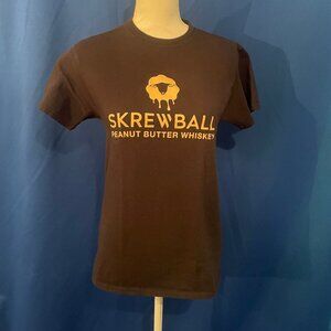 SKREWBALL Peanut Butter Whiskey T-Shirt Small